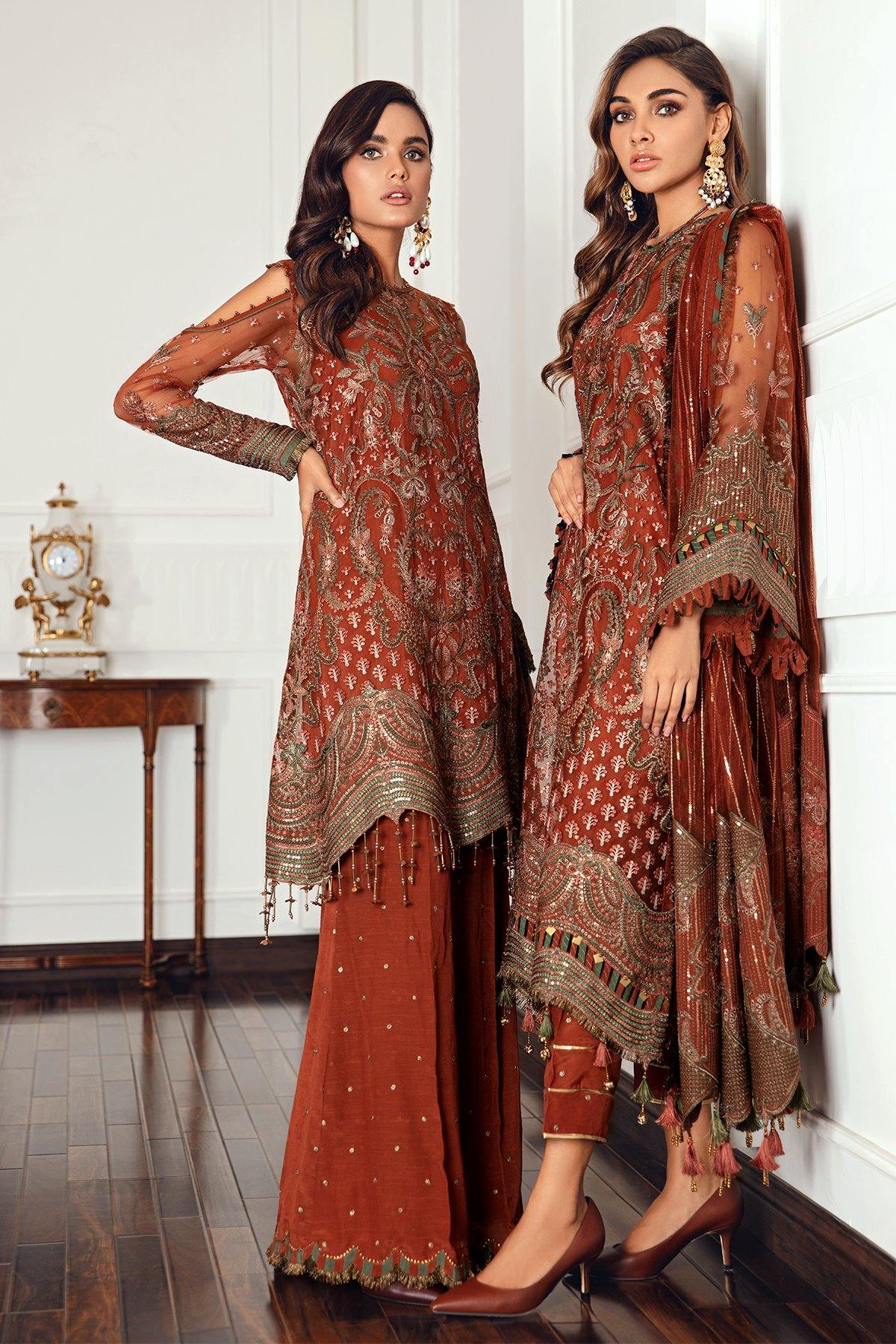 JAZMIN | LUXURY FORMALS | EMBROIDERED NET UN-4018