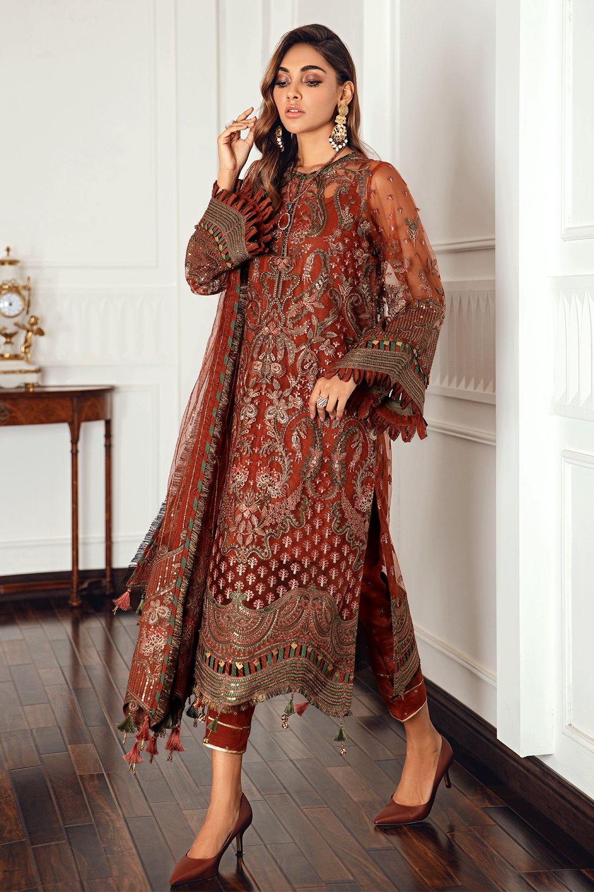 Shop JAZMIN | LUXURY FORMALS | EMBROIDERED NET UN-4018  with BIG discounts at Raz Ruya a women's clothing shop! Luxury Pakistani designer wear, featuring Sana Safinaz, Asim Jofa, and Maryum N Maria. Fast UK, USA, and Canada delivery. Don’t miss the end-of-year sale! WEB-STORE CLEARANCE, SALE 2024 GIVEAWAYS, DESIGENER BRANDS in UK, NEW YEARS SALE 2024! CHRISTMAS SALE, END OF YEAR SALE, CLOTHING STORES, BRIDAL SHOPS, DRESS STORES SALE, WOMEN'S CLOTHING STORE 2024