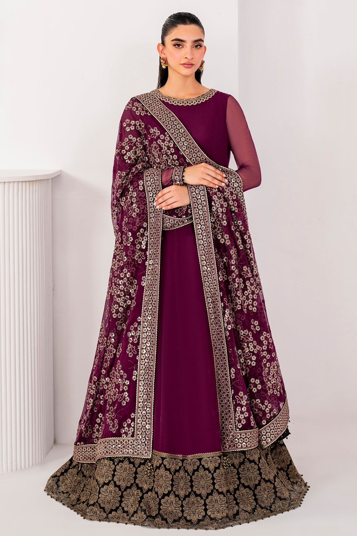 Shop JAZMIN | LUXURY FORMALS |  EMBROIDERED CHIFFON UC-3057 with BIG discounts at Raz Ruya a women's clothing shop! Luxury Pakistani designer wear, featuring Sana Safinaz, Asim Jofa, and Maryum N Maria. Fast UK, USA, and Canada delivery. Don’t miss the end-of-year sale! WEB-STORE CLEARANCE, SALE 2024 GIVEAWAYS, DESIGENER BRANDS in UK, NEW YEARS SALE 2024! CHRISTMAS SALE, END OF YEAR SALE, CLOTHING STORES, BRIDAL SHOPS, DRESS STORES SALE, WOMEN'S CLOTHING STORE 2024