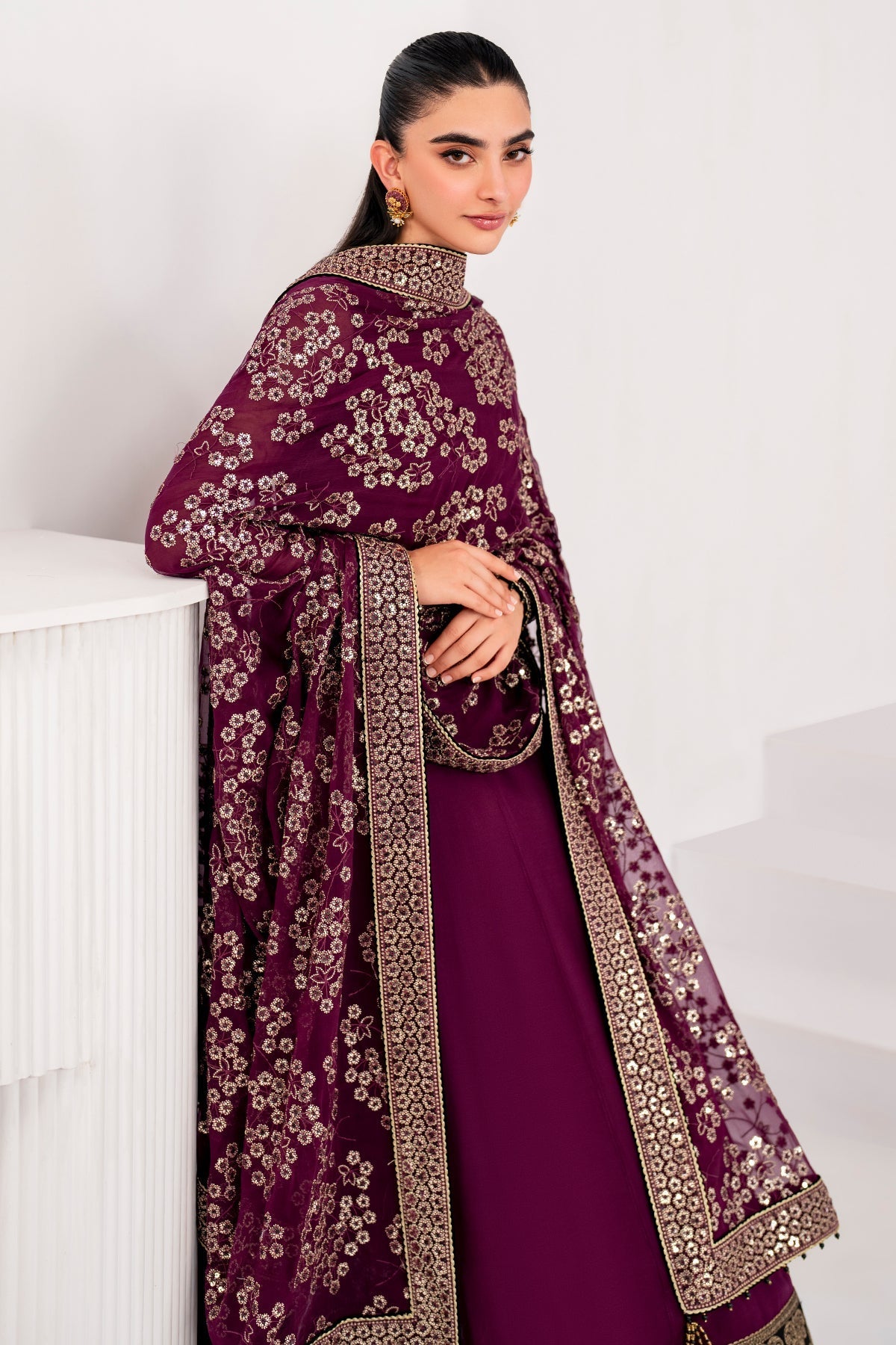 Shop JAZMIN | LUXURY FORMALS |  EMBROIDERED CHIFFON UC-3057 with BIG discounts at Raz Ruya a women's clothing shop! Luxury Pakistani designer wear, featuring Sana Safinaz, Asim Jofa, and Maryum N Maria. Fast UK, USA, and Canada delivery. Don’t miss the end-of-year sale! WEB-STORE CLEARANCE, SALE 2024 GIVEAWAYS, DESIGENER BRANDS in UK, NEW YEARS SALE 2024! CHRISTMAS SALE, END OF YEAR SALE, CLOTHING STORES, BRIDAL SHOPS, DRESS STORES SALE, WOMEN'S CLOTHING STORE 2024