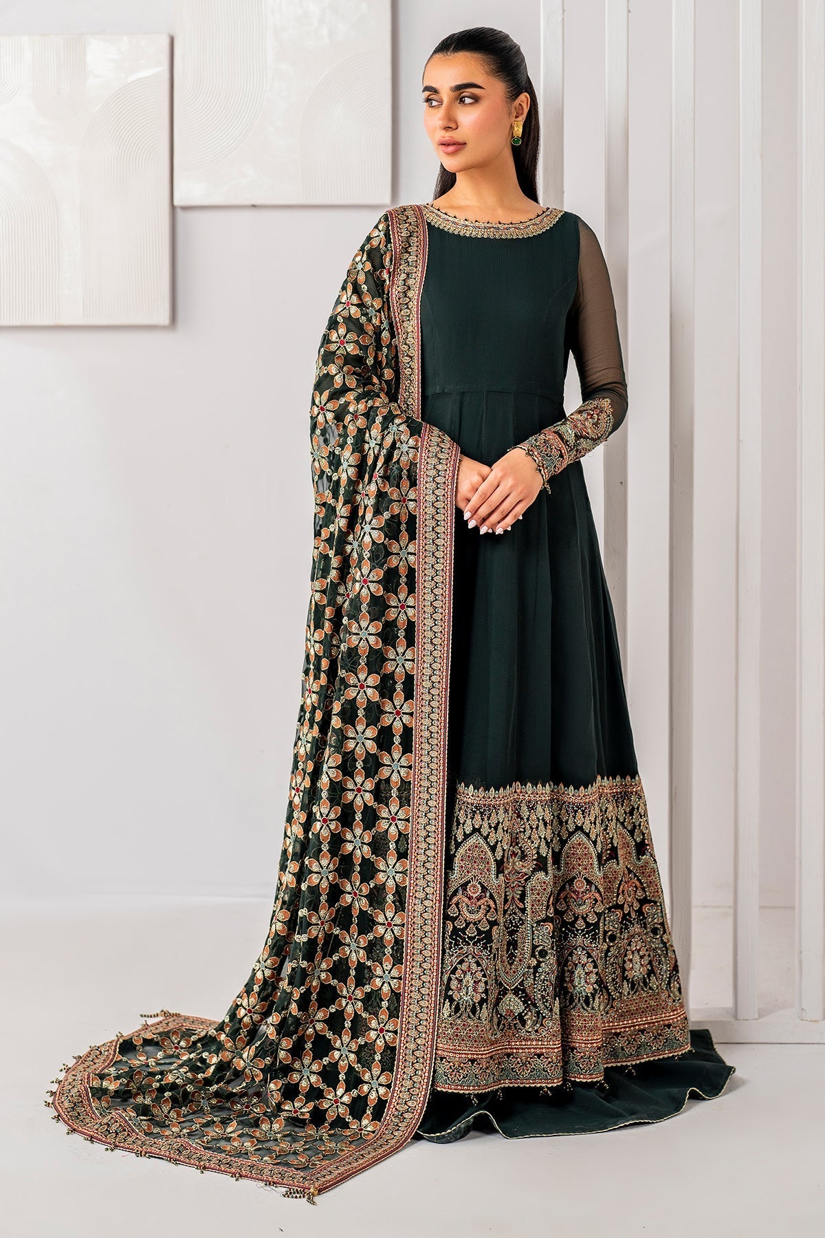 Shop JAZMIN | LUXURY FORMALS | EMBROIDERED CHIFFON UC-3053  with BIG discounts at Raz Ruya a women's clothing shop! Luxury Pakistani designer wear, featuring Sana Safinaz, Asim Jofa, and Maryum N Maria. Fast UK, USA, and Canada delivery. Don’t miss the end-of-year sale! WEB-STORE CLEARANCE, SALE 2024 GIVEAWAYS, DESIGENER BRANDS in UK, NEW YEARS SALE 2024! CHRISTMAS SALE, END OF YEAR SALE, CLOTHING STORES, BRIDAL SHOPS, DRESS STORES SALE, WOMEN'S CLOTHING STORE 2024