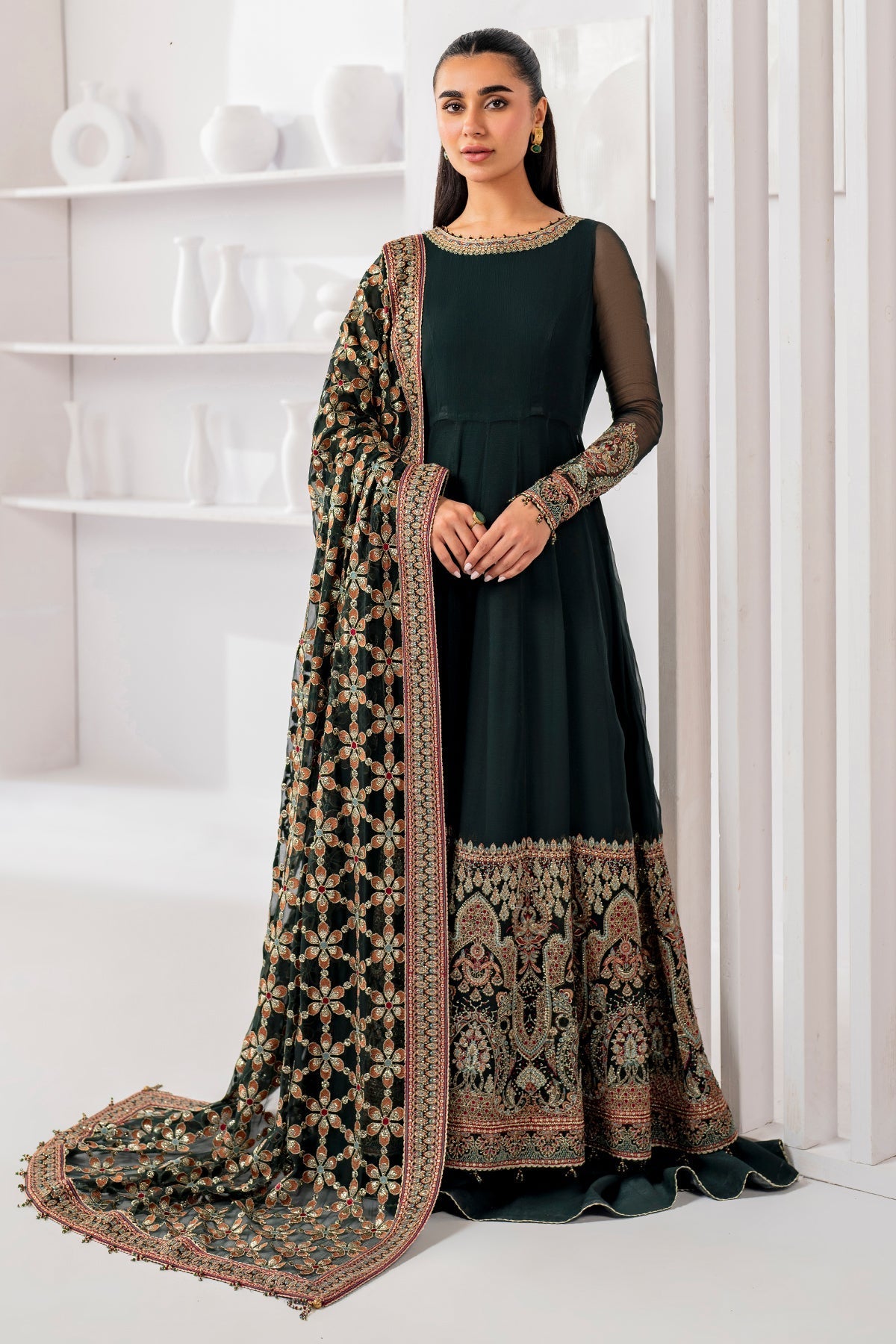 Shop JAZMIN | LUXURY FORMALS | EMBROIDERED CHIFFON UC-3053  with BIG discounts at Raz Ruya a women's clothing shop! Luxury Pakistani designer wear, featuring Sana Safinaz, Asim Jofa, and Maryum N Maria. Fast UK, USA, and Canada delivery. Don’t miss the end-of-year sale! WEB-STORE CLEARANCE, SALE 2024 GIVEAWAYS, DESIGENER BRANDS in UK, NEW YEARS SALE 2024! CHRISTMAS SALE, END OF YEAR SALE, CLOTHING STORES, BRIDAL SHOPS, DRESS STORES SALE, WOMEN'S CLOTHING STORE 2024