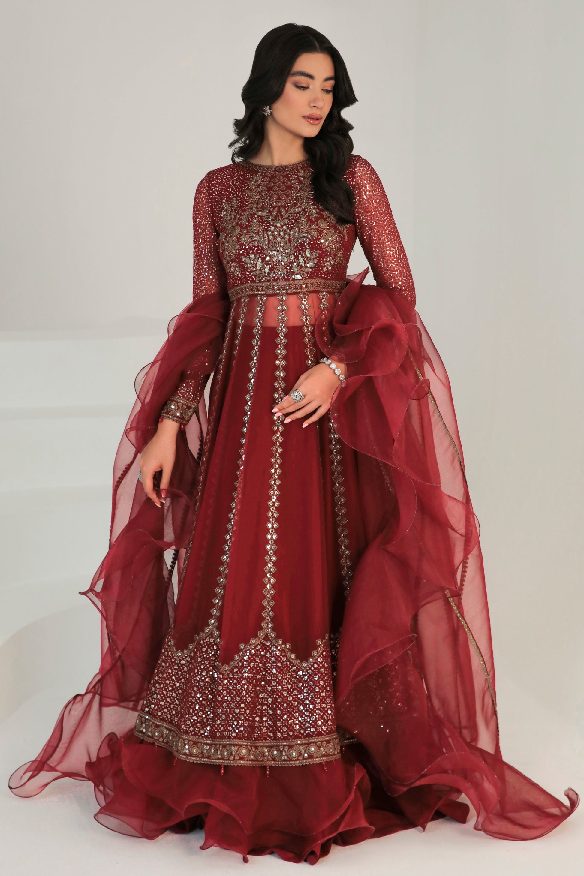 Shop JAZMIN | LUXURY FORMALS |  EMBROIDERED CHIFFON UC-3007 with BIG discounts at Raz Ruya a women's clothing shop! Luxury Pakistani designer wear, featuring Sana Safinaz, Asim Jofa, and Maryum N Maria. Fast UK, USA, and Canada delivery. Don’t miss the end-of-year sale! WEB-STORE CLEARANCE, SALE 2024 GIVEAWAYS, DESIGENER BRANDS in UK, NEW YEARS SALE 2024! CHRISTMAS SALE, END OF YEAR SALE, CLOTHING STORES, BRIDAL SHOPS, DRESS STORES SALE, WOMEN'S CLOTHING STORE 2024