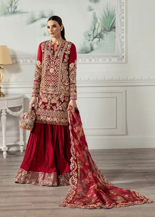 Shop CRIMSON X SAIRA SHAKIRA Wedding Formals '24 Artisan Story at Raz Ruya! Huge discounts on luxury Pakistani wear with fast delivery to the UK, USA & Canada.