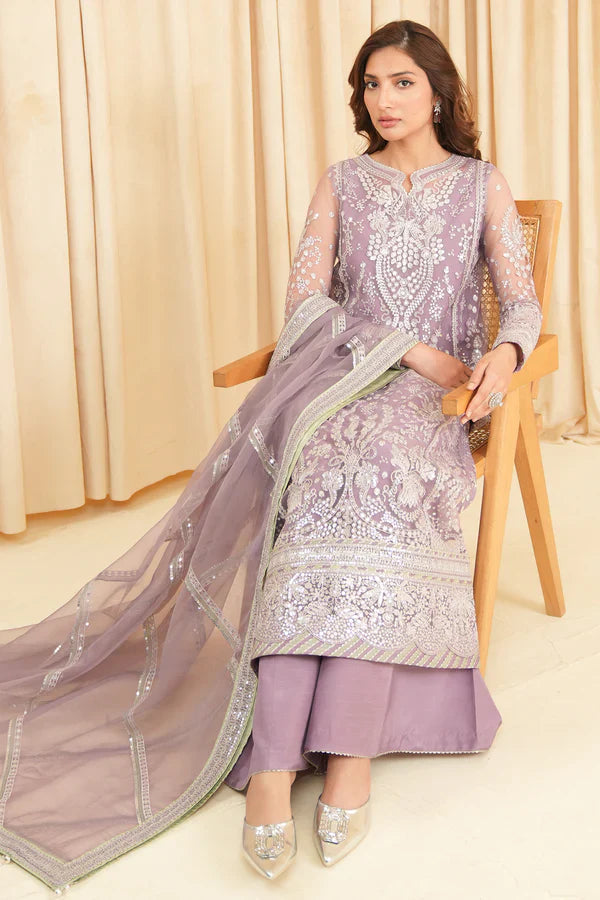 Shop JAZMIN Formals EMBROIDERED NET UN-4017 at Raz Ruya! Huge discounts on luxury Pakistani designer wear. Fast delivery to UK, USA & Canada. End-of-Year & New Year Sale!