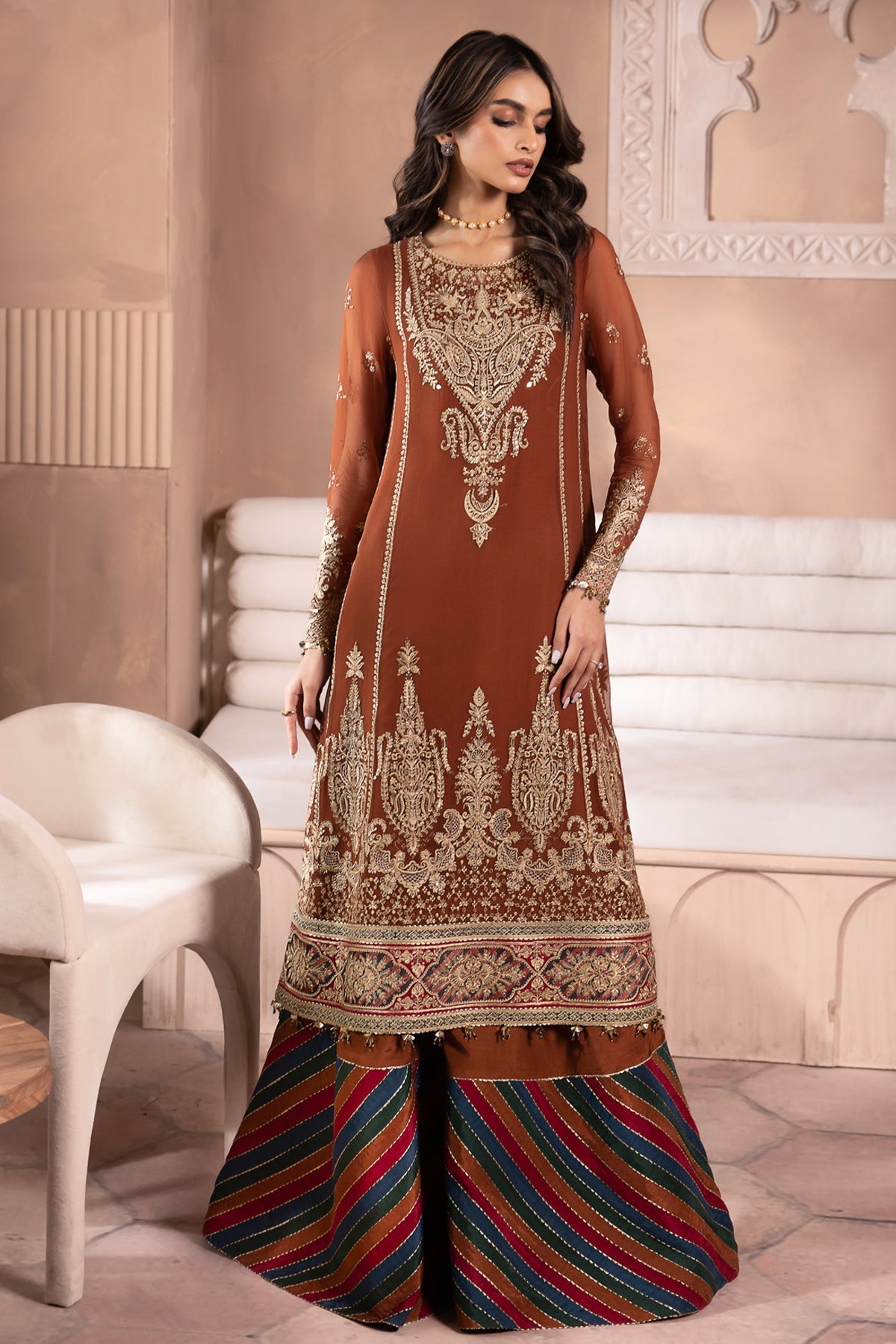 Shop JAZMIN | LUXURY FORMALS |  EMBROIDERED CHIFFON UC-3040  with BIG discounts at Raz Ruya a women's clothing shop! Luxury Pakistani designer wear, featuring Sana Safinaz, Asim Jofa, and Maryum N Maria. Fast UK, USA, and Canada delivery. Don’t miss the end-of-year sale! WEB-STORE CLEARANCE, SALE 2024 GIVEAWAYS, DESIGENER BRANDS in UK, NEW YEARS SALE 2024! CHRISTMAS SALE, END OF YEAR SALE, CLOTHING STORES, BRIDAL SHOPS, DRESS STORES SALE, WOMEN'S CLOTHING STORE 2024