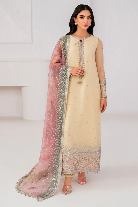 Shop JAZMIN Formals EMBROIDERED CHIFFON UC-3063 at Raz Ruya! Huge discounts on luxury Pakistani designer wear. Fast delivery to UK, USA & Canada. End-of-Year & New Year Sale!